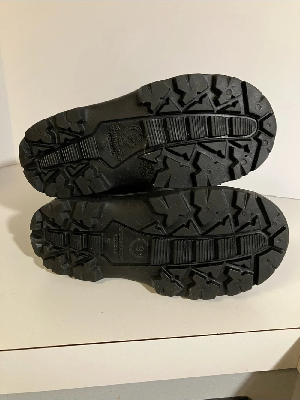 wonder nation Black Kids Winter Rain & Snow Boots with Drawstring Cuff